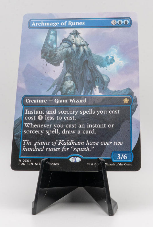 ARCHMAGE OF RUNES (BORDERLESS) NEAR MINT R 304 FOUNDATIONS