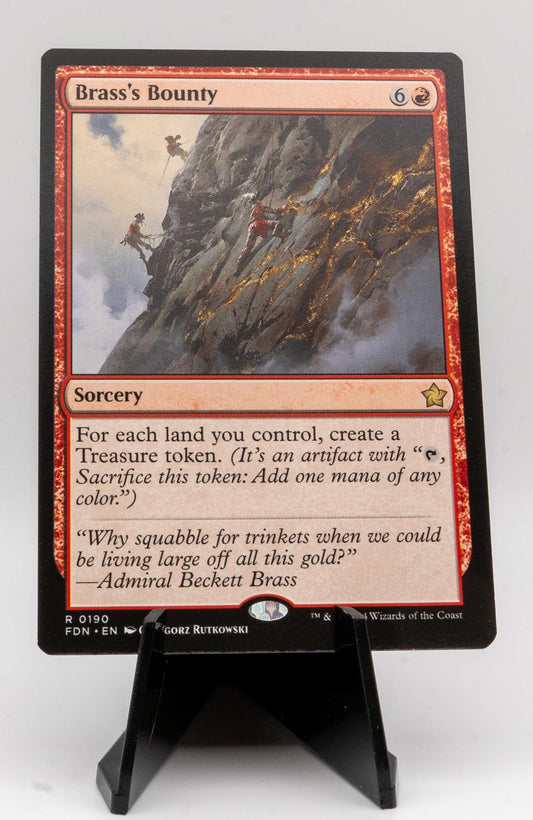 BRASS'S BOUNTY NEAR MINT R 190 FOUNDATIONS