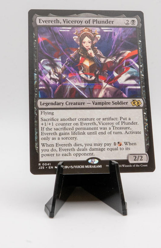 EVERETH, VICEROY OF PLUNDER (ANIME) NEAR MINT R 41 FOUNDATIONS JUMPSTART