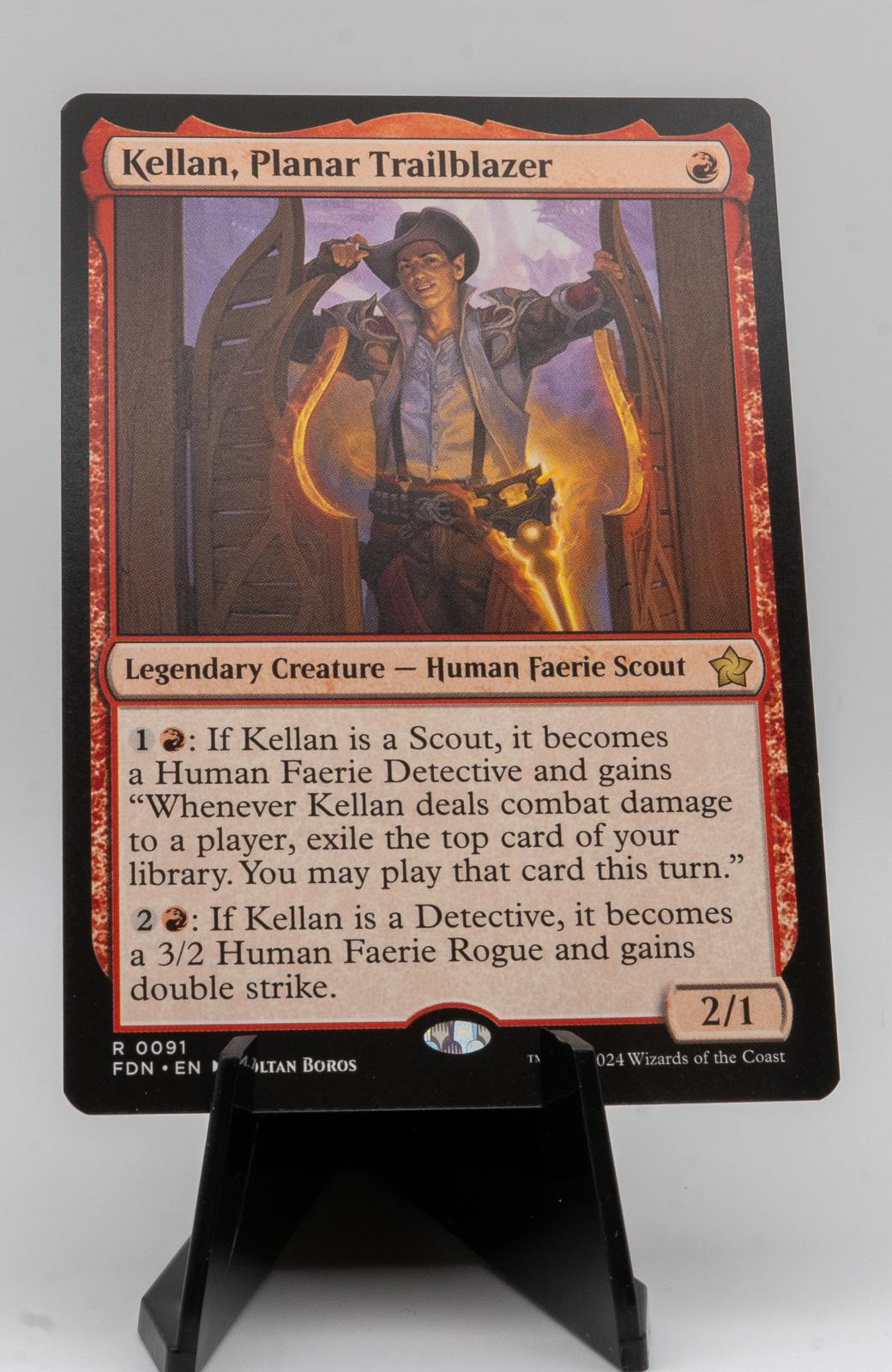 KELLAN, PLANAR TRAILBLAZER NEAR MINT R 91 FOUNDATIONS