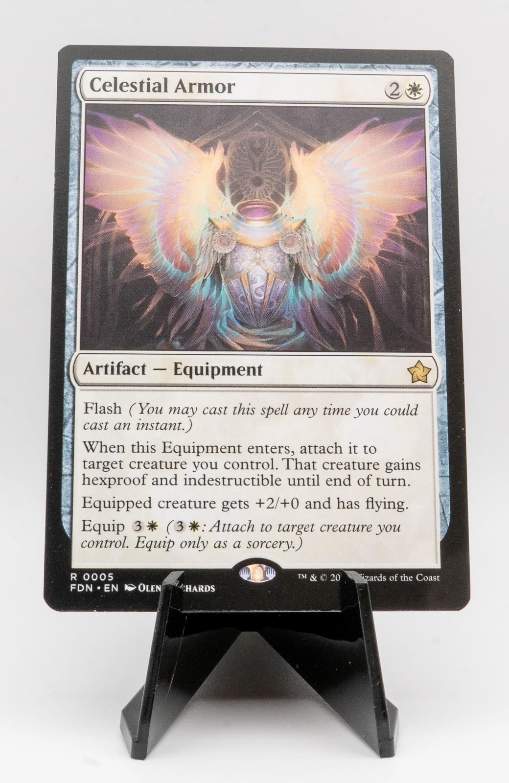 CELESTIAL ARMOR NEAR MINT R 5 FOUNDATIONS