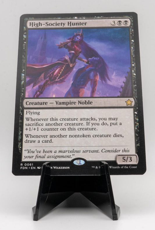 HIGH-SOCIETY HUNTER NEAR MINT R 61 FOUNDATIONS