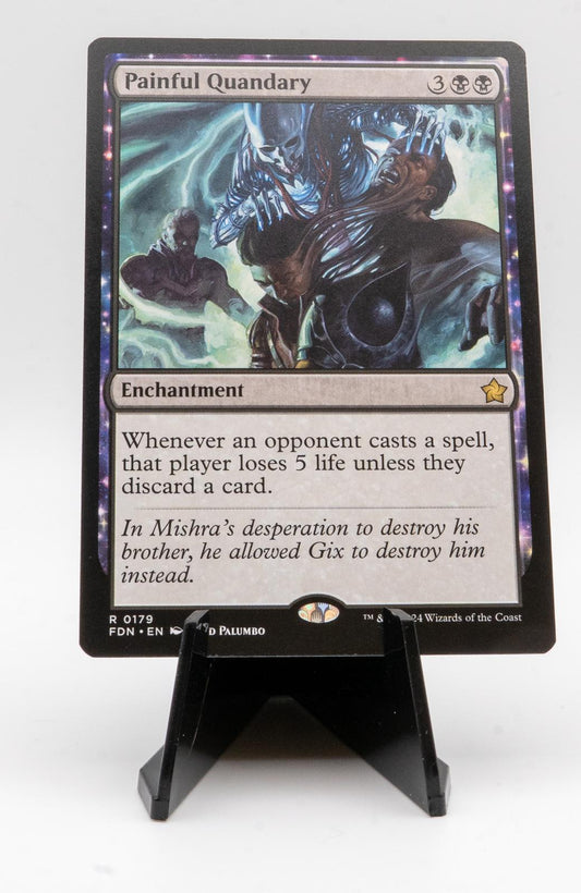 PAINFUL QUANDARY (FDN) NEAR MINT R FOIL 179 PRERELEASE CARDS