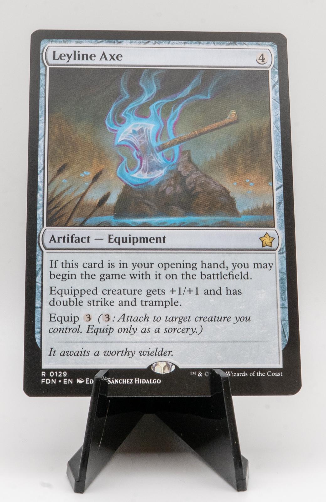 LEYLINE AXE NEAR MINT R 129 FOUNDATIONS