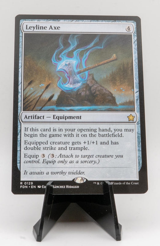 LEYLINE AXE NEAR MINT R 129 FOUNDATIONS