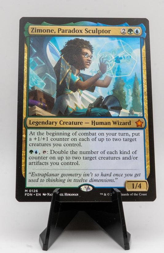 ZIMONE, PARADOX SCULPTOR NEAR MINT MYTHIC 126 FOUNDATIONS