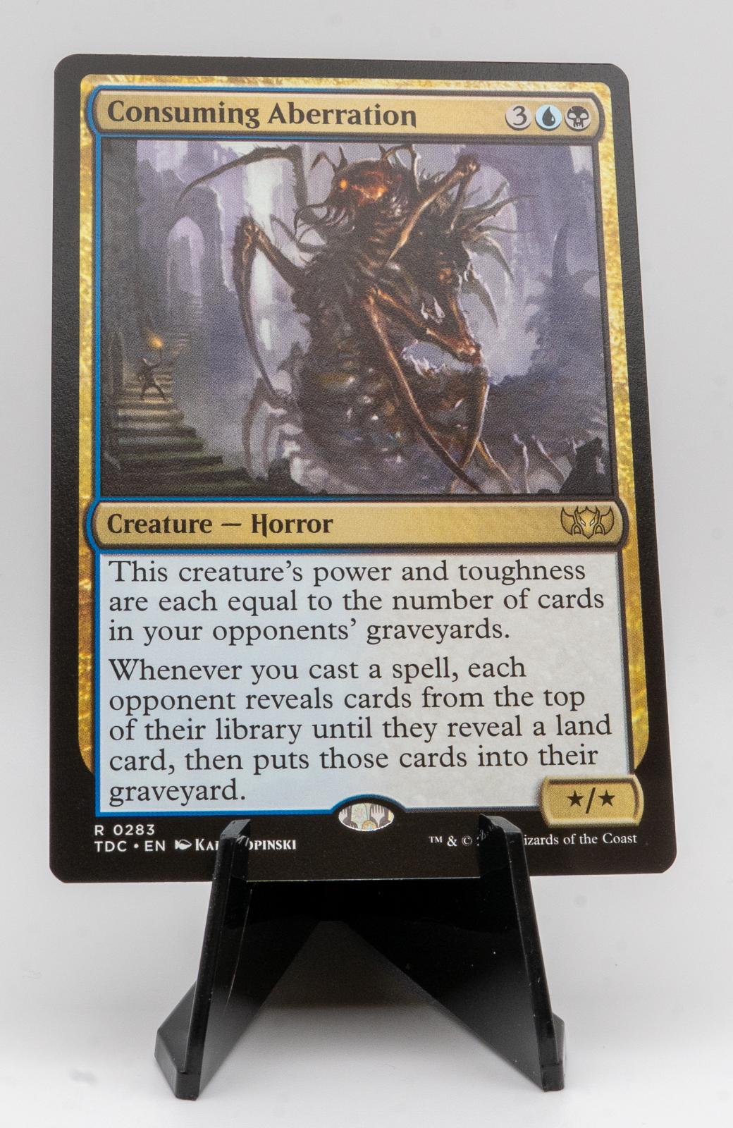 CONSUMING ABERRATION NEAR MINT R 283 COMMANDER: TARKIR: DRAGONSTORM