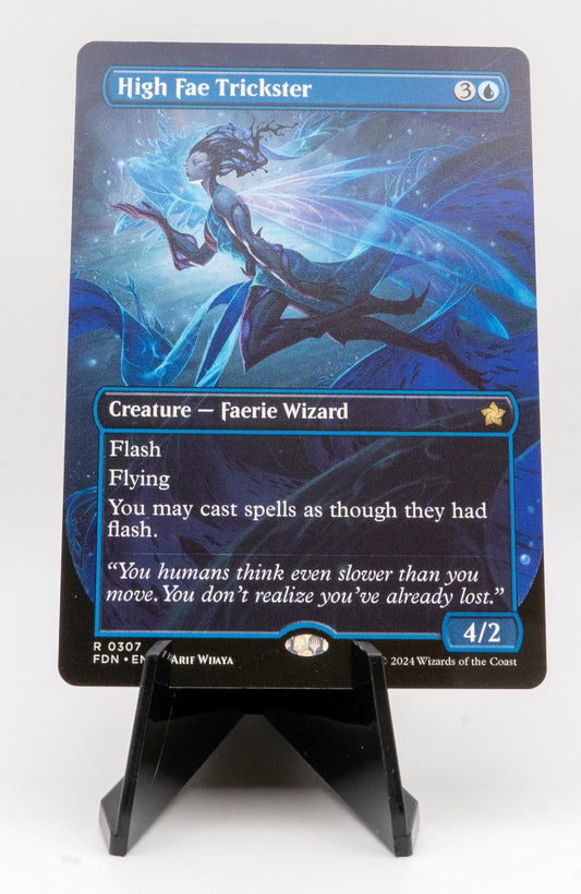 HIGH FAE TRICKSTER (BORDERLESS) NEAR MINT R 307 FOUNDATIONS