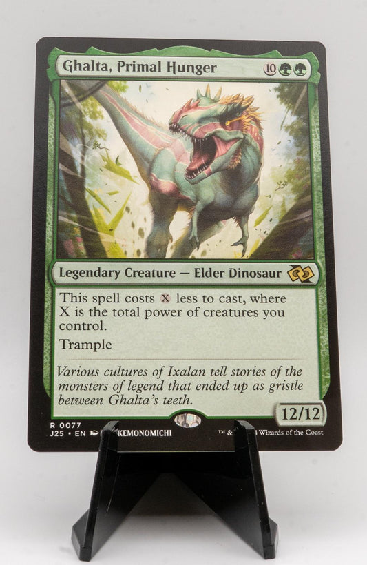GHALTA, PRIMAL HUNGER (ANIME) NEAR MINT R 77 FOUNDATIONS JUMPSTART