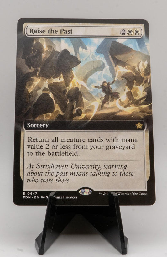 RAISE THE PAST (EXTENDED ART) NEAR MINT R 447 FOUNDATIONS