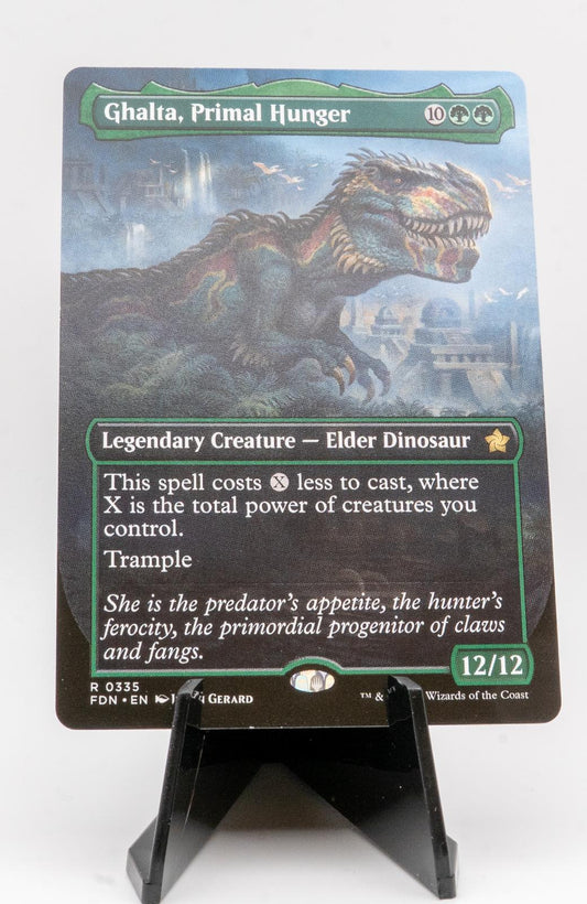 GHALTA, PRIMAL HUNGER (BORDERLESS) NEAR MINT R 335 FOUNDATIONS