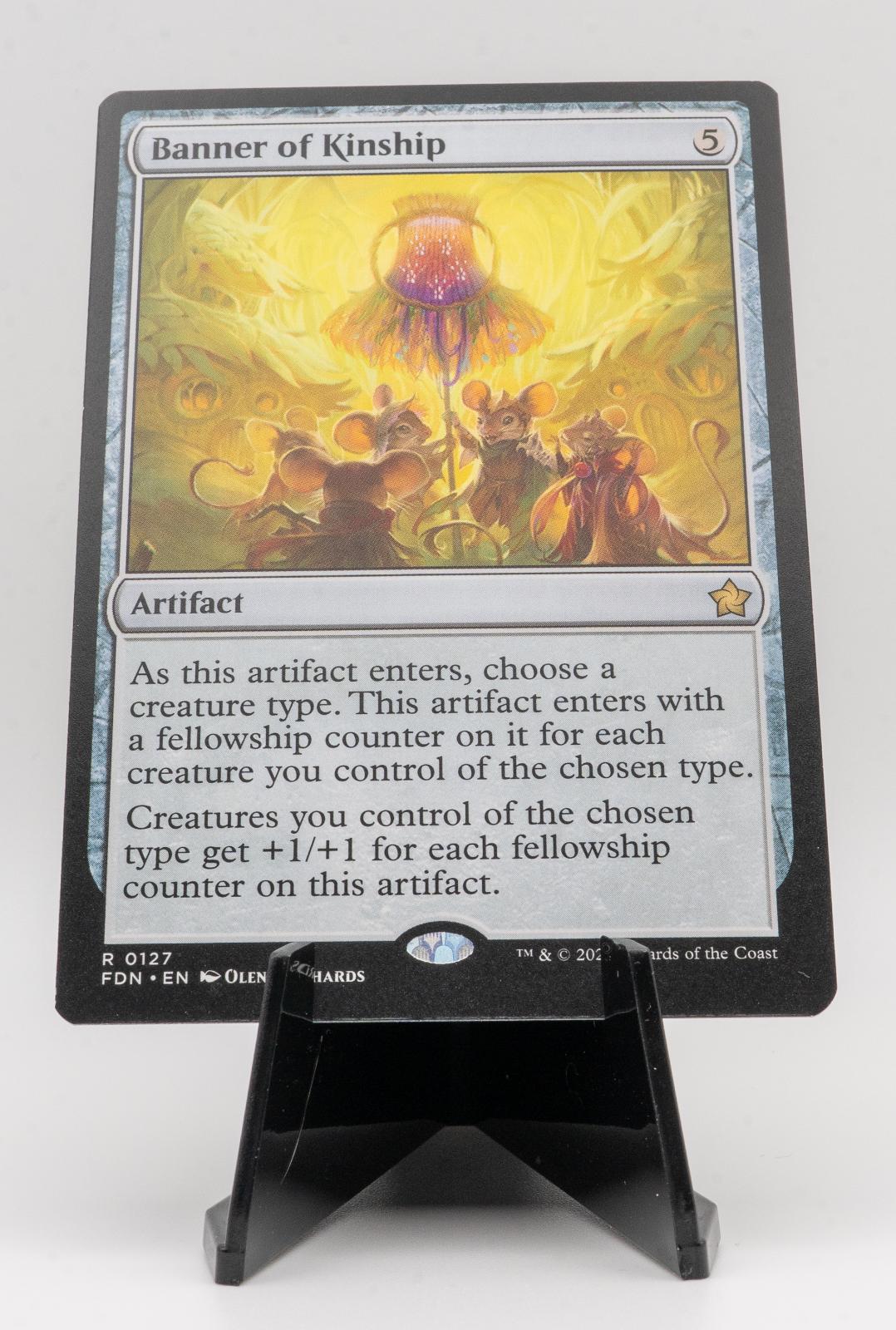 BANNER OF KINSHIP NEAR MINT R 127 FOUNDATIONS
